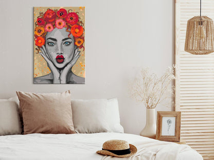 Malen nach Zahlen - Summer Lady