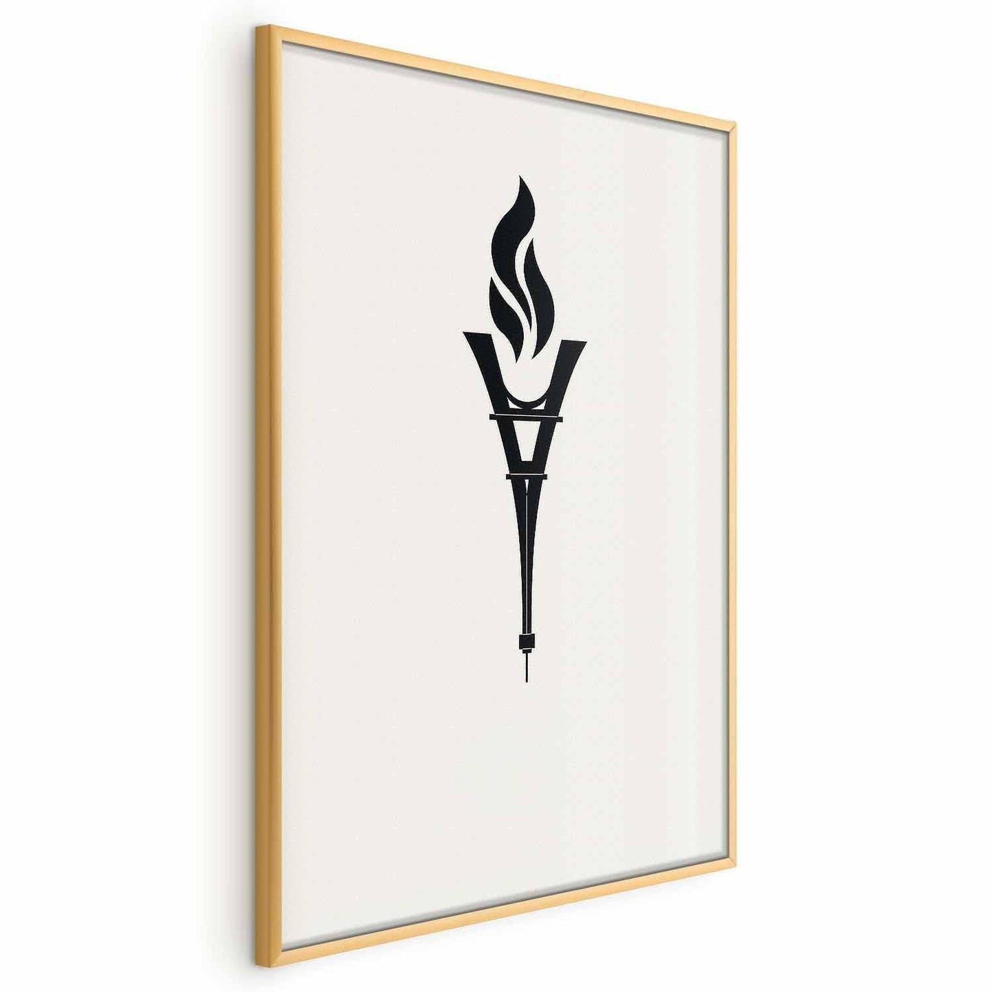 Poster - Torch Shaped Like the Eiffel Tower Artgeist