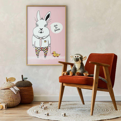 Poster - Rabbit's Friend Artgeist