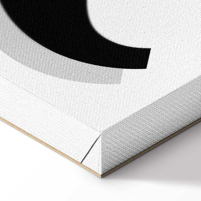 Leinwandbild - Decorative Letter (1 Part) Vertical