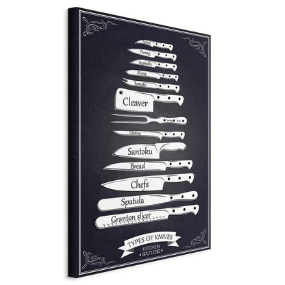 Leinwandbild - Kitchen Collection (1 Part) Vertical