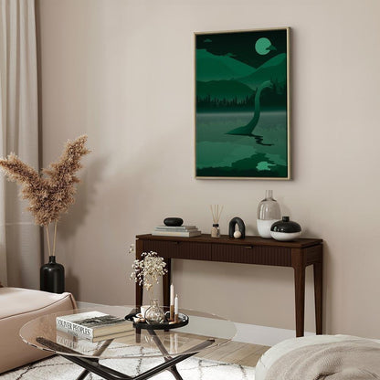 Leinwandbild - Loch Ness (1 Part) Vertical