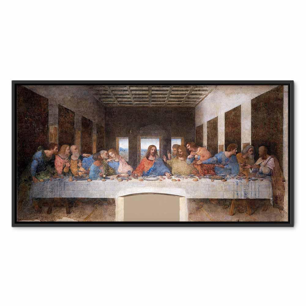 Leinwandbild - Leonardo da Vinci – Last Supper