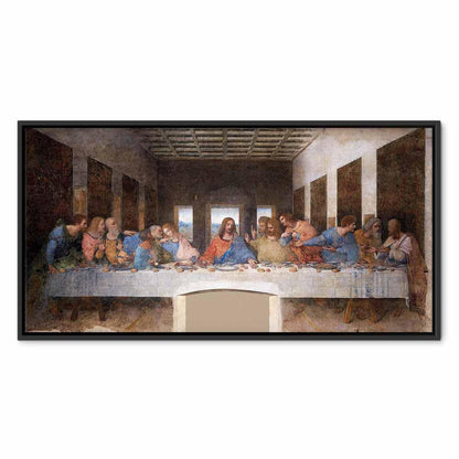Leinwandbild - Leonardo da Vinci – Last Supper