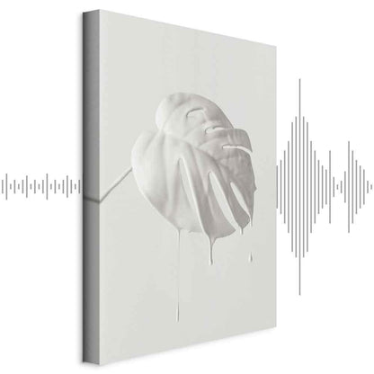 Leinwandbild - Bright Monstera (1 Part) Vertical