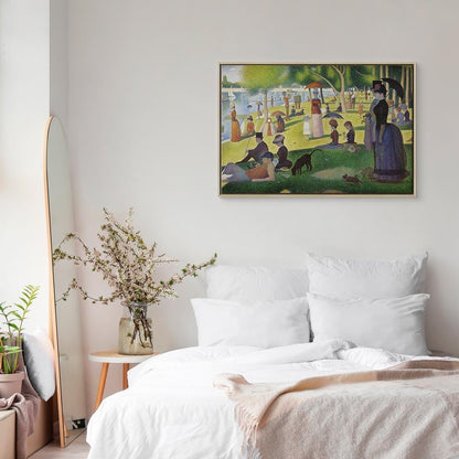 Leinwandbild - Georges Seurat – Sunday Afternoon on the Island of La Grande Jatte