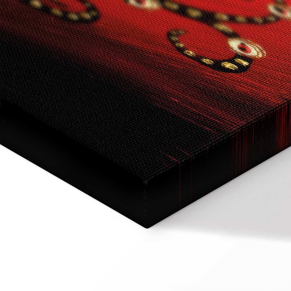 Leinwandbild - Fiery Tree (1 Part) Narrow