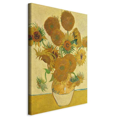 Leinwandbild - Vincent van Gogh – Sunflowers