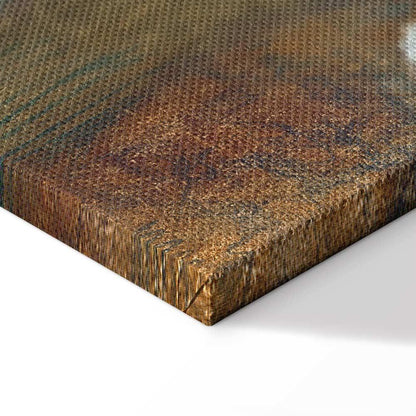 Leinwandbild - Edgar Degas – Woman drying herself