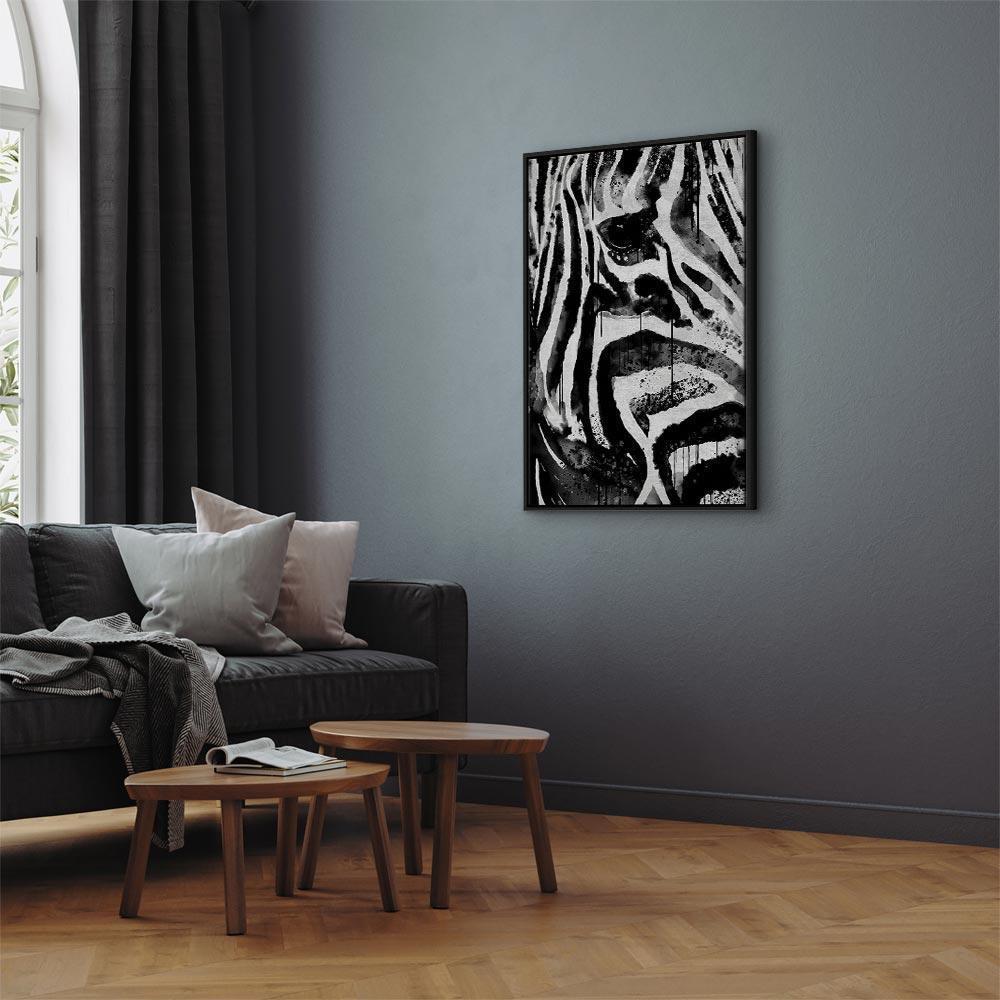 Leinwandbild - Striped Nature (1 Part) Vertical