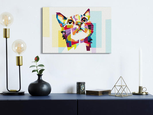 Malen nach Zahlen - Cat and Figures