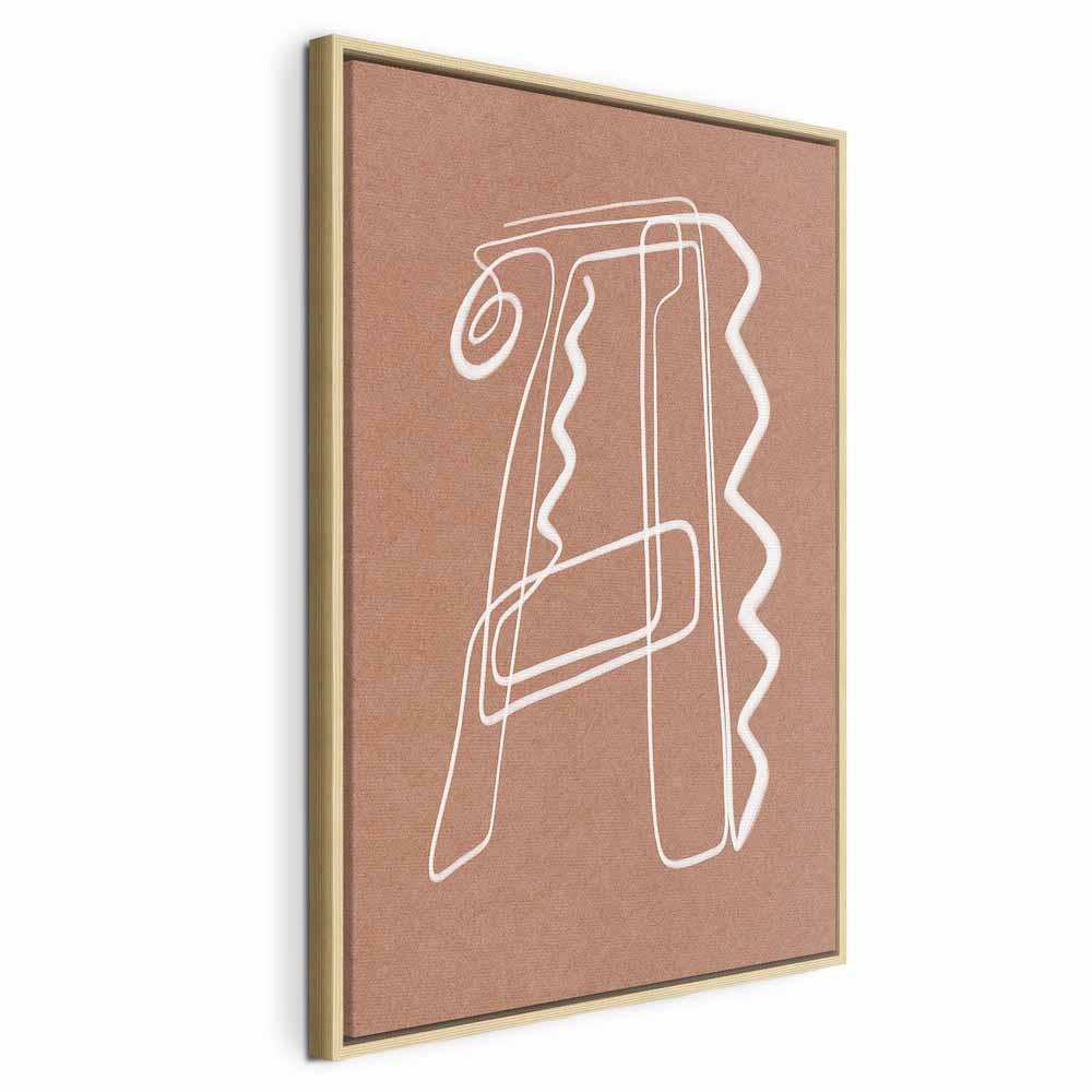 Leinwandbild - Stylish A (1 Part) Vertical