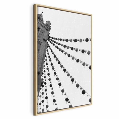 Leinwandbild - Joyful Festival (1 Part) Vertical