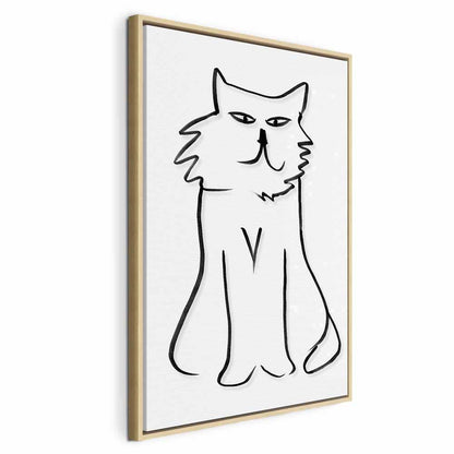 Leinwandbild - I'm Looking at You! (1 Part) Vertical