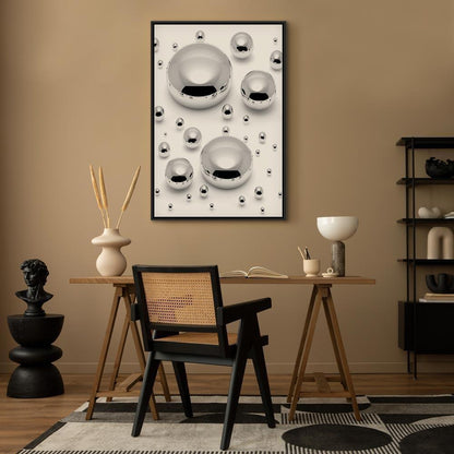 Leinwandbild - Enchanted in the Frost (1 Part) Vertical