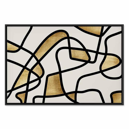 Leinwandbild - Golden Spiral (1 Part) Wide