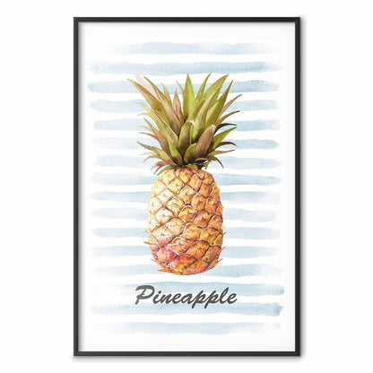 Poster - Pineapple and Stripes