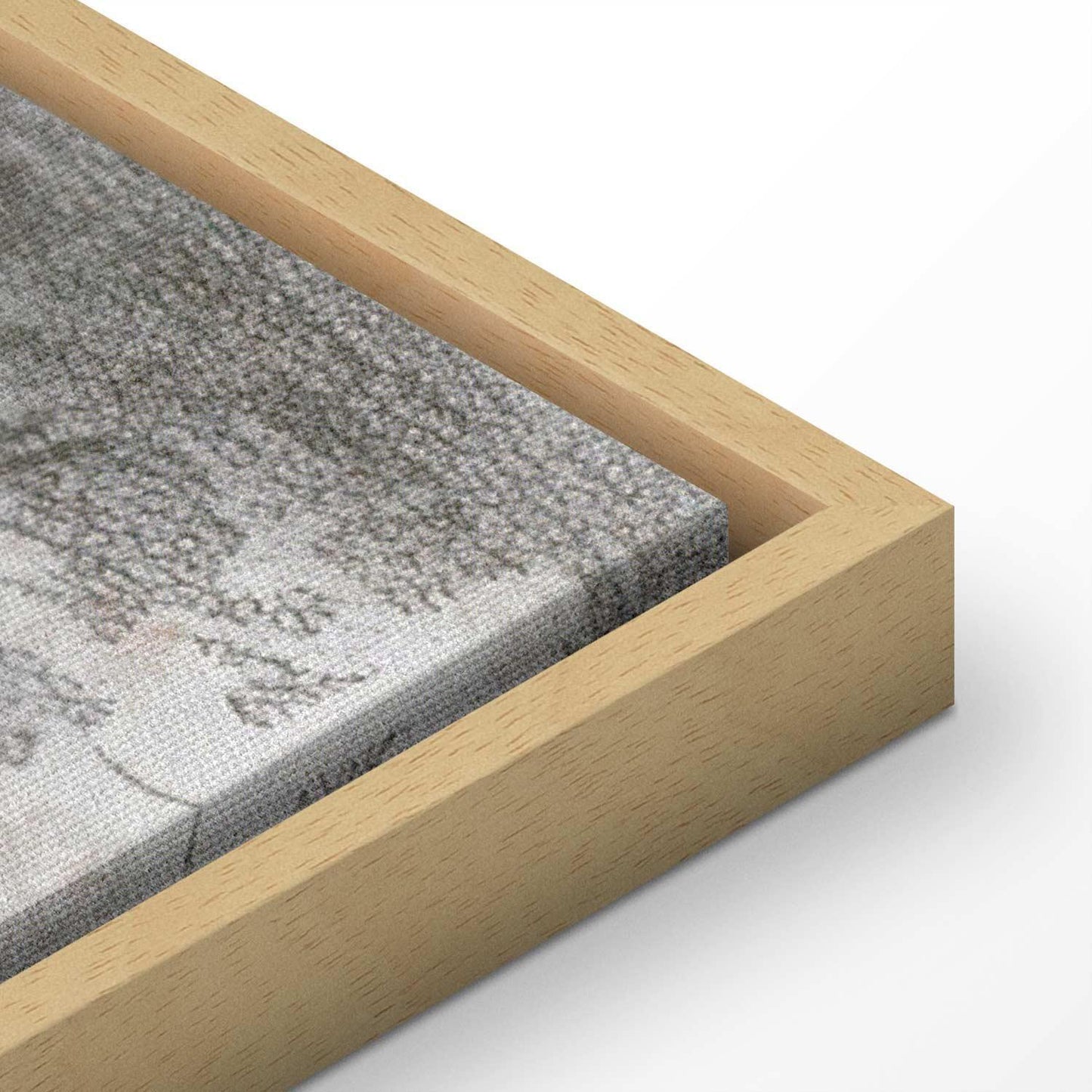 Leinwandbild - Temple on a hill - Greek architecture in subdued colours