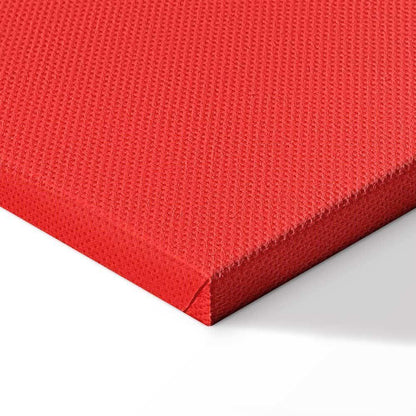 Leinwandbild - Black Badminton Rackets Against the Backdrop of the French Flag