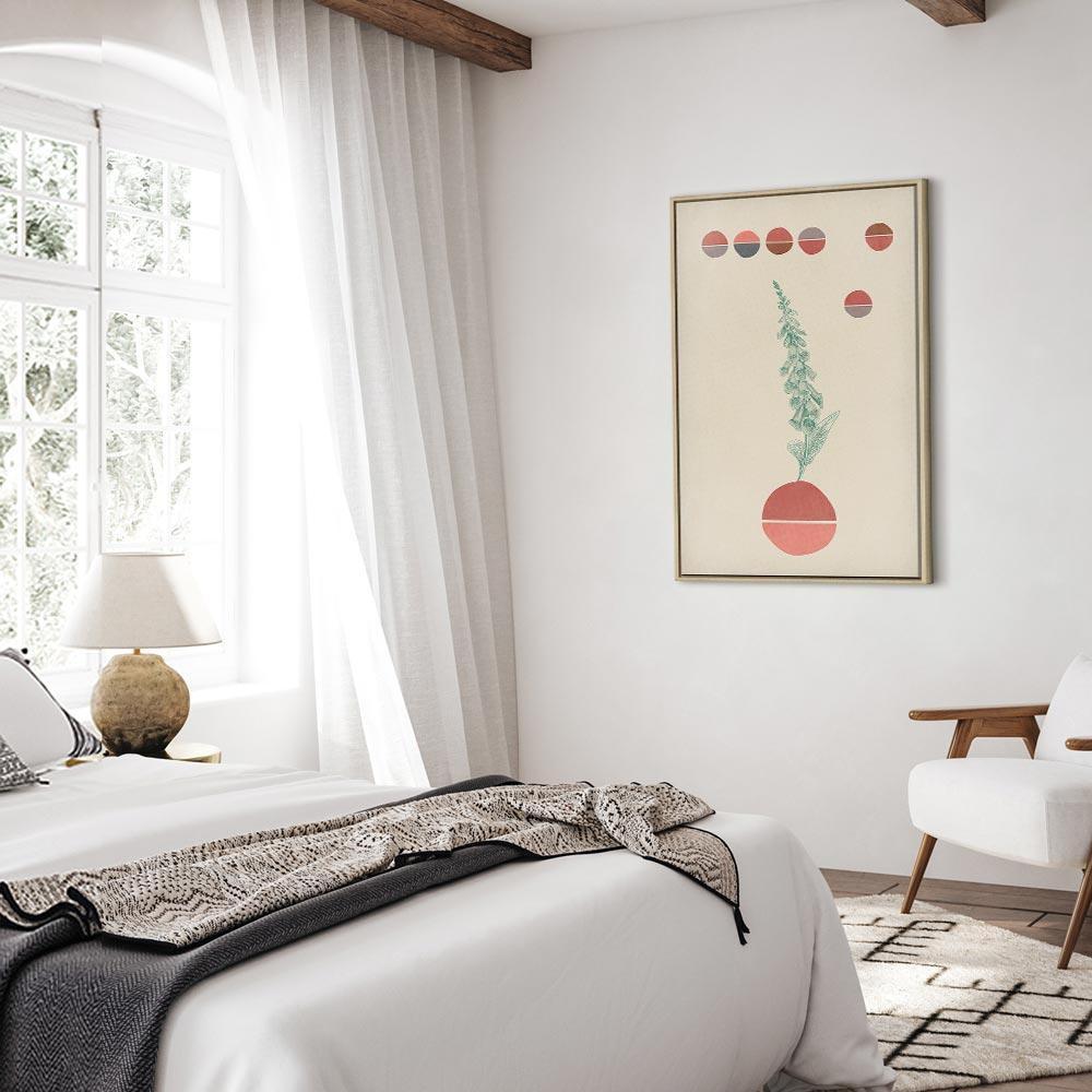 Leinwandbild - Campanulas (1 Part) Vertical