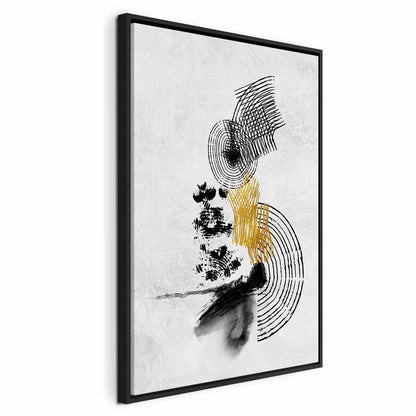 Leinwandbild - Landscape With the Sun (1 Part) Vertical