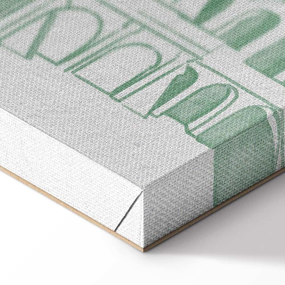 Leinwandbild - Rome in Watercolours (1 Part) Vertical