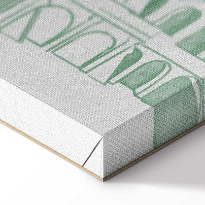 Leinwandbild - Rome in Watercolours (1 Part) Vertical