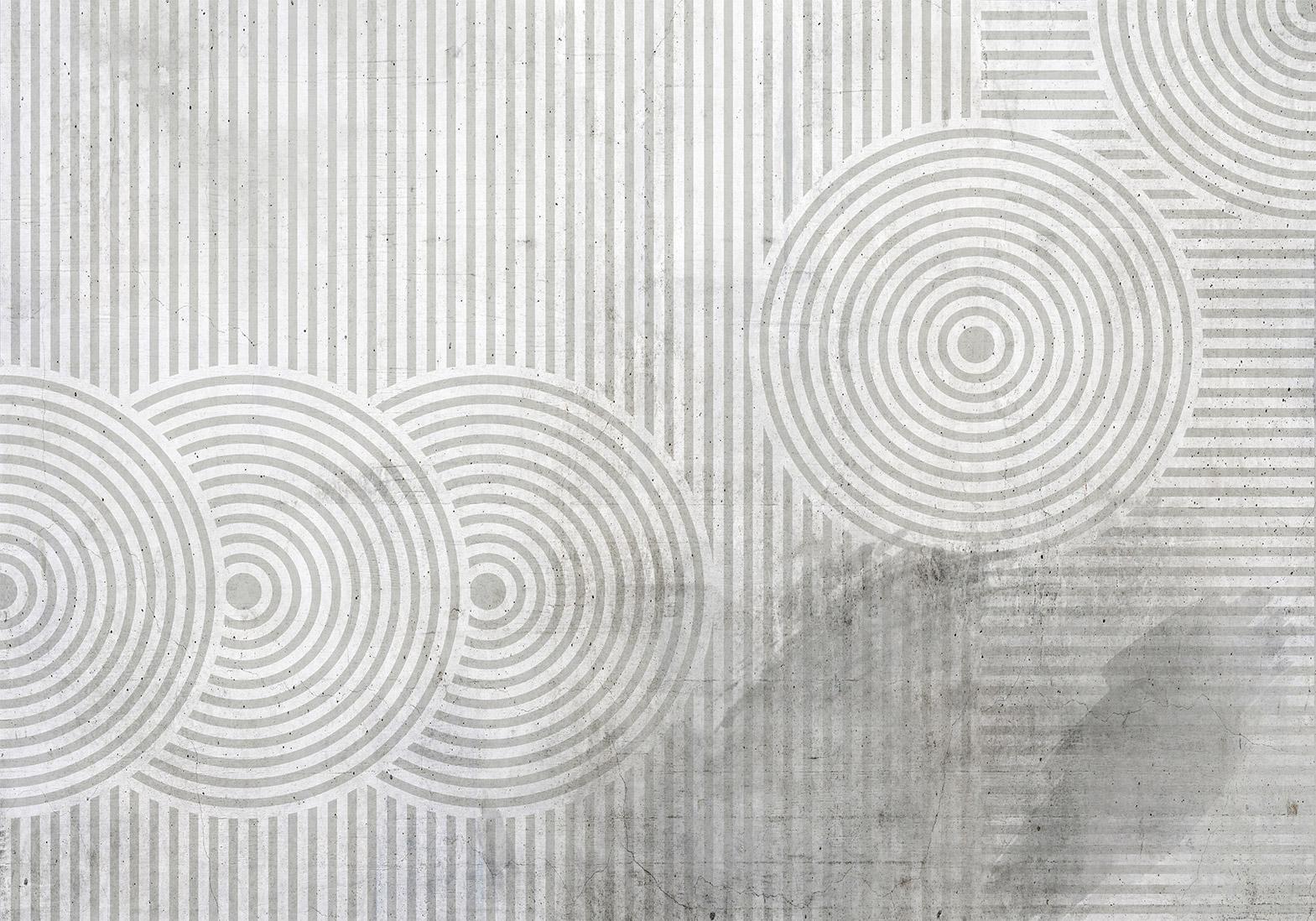 Moderne Vliestapete mit Linienmuster

