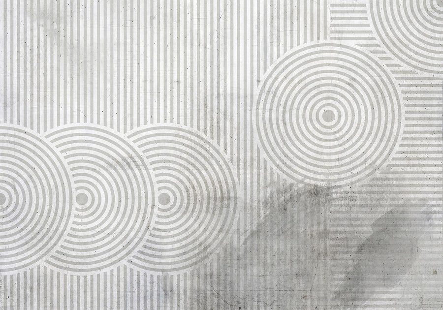 Moderne Vliestapete mit Linienmuster

