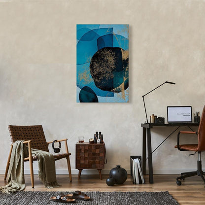 Leinwandbild - Ocean Kaleidoscope (1 Part) Vertical