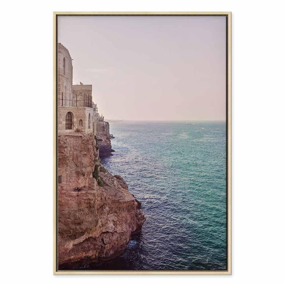 Leinwandbild - Turquoise Coast (1 Part) Vertical