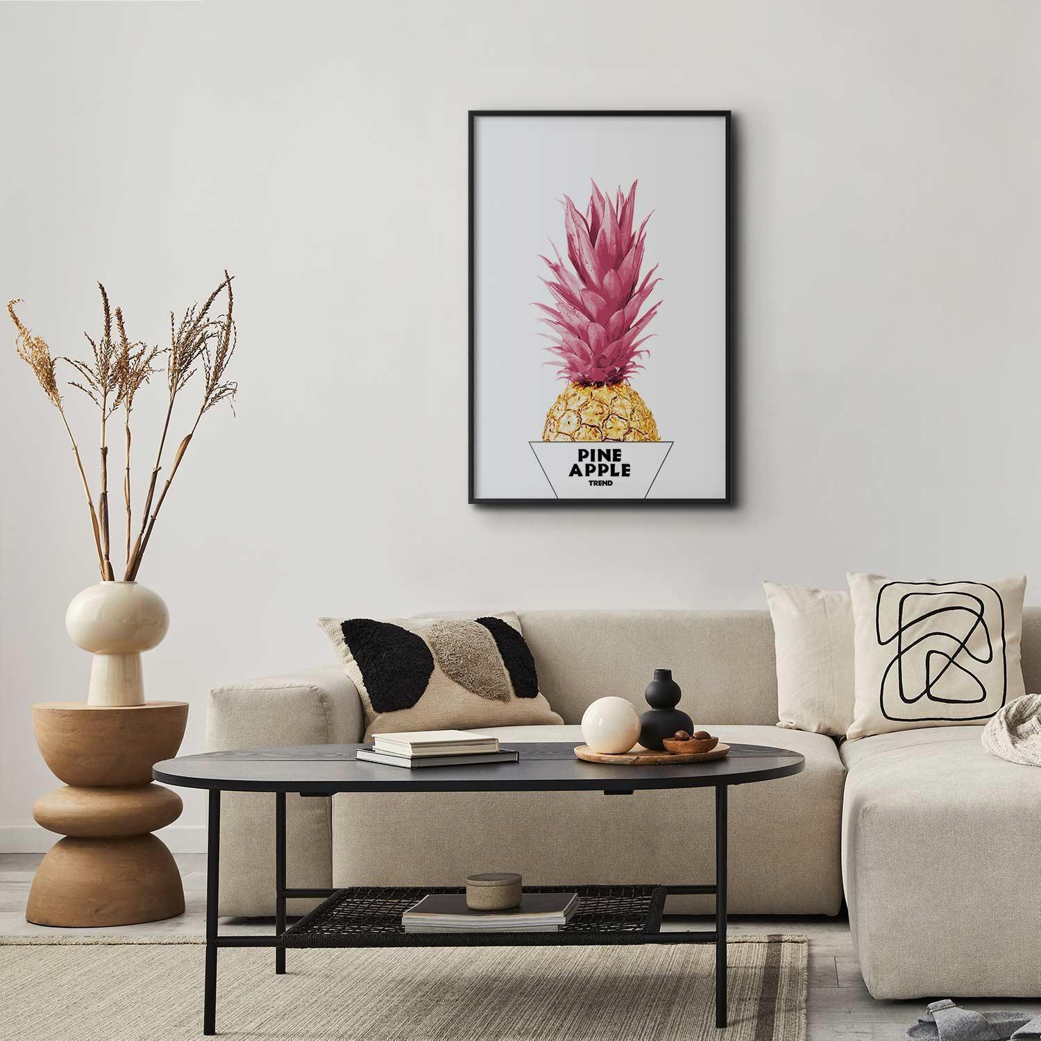 Poster - Golden Pineapple Artgeist