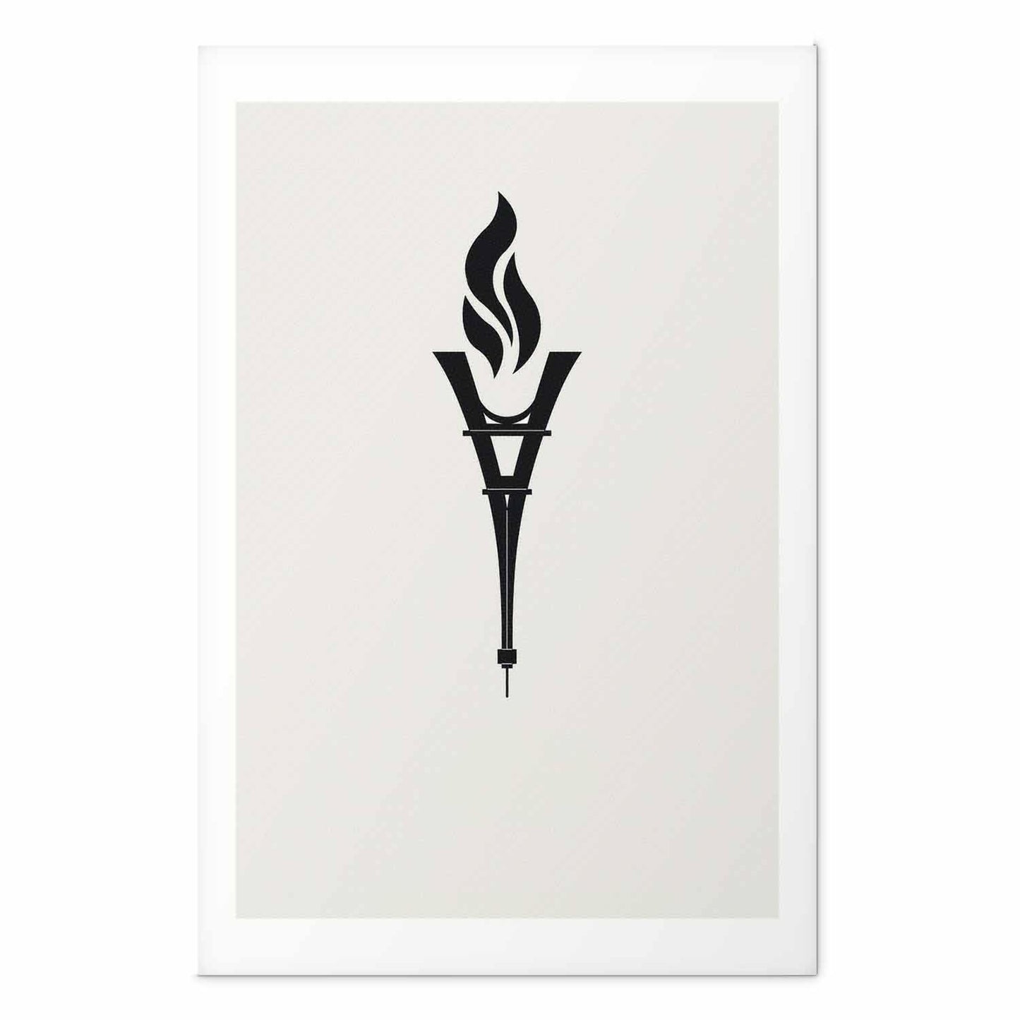 Poster - Torch Shaped Like the Eiffel Tower