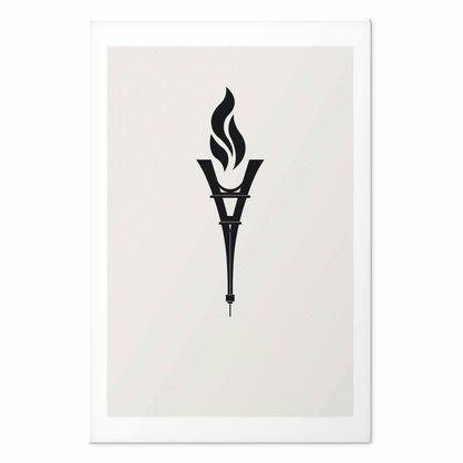 Poster - Torch Shaped Like the Eiffel Tower