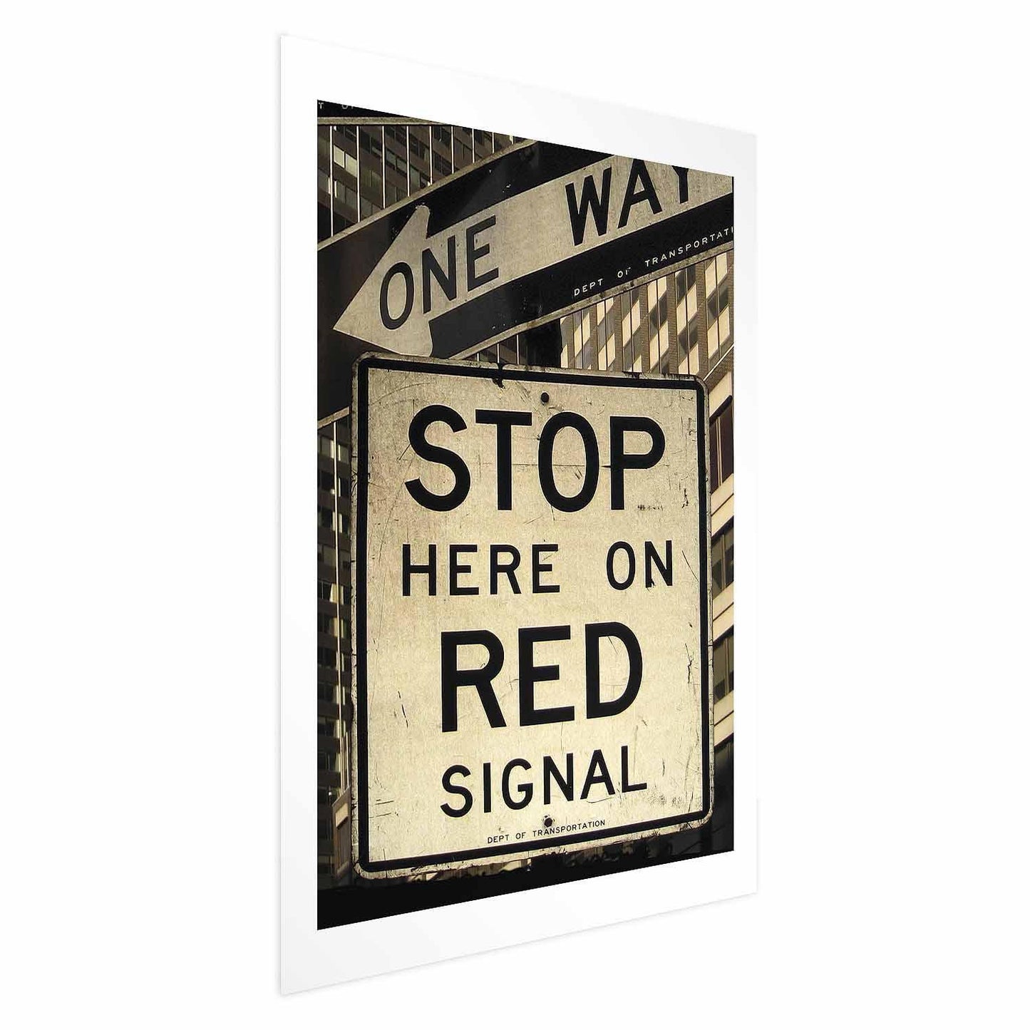 Poster - Road Signs Artgeist