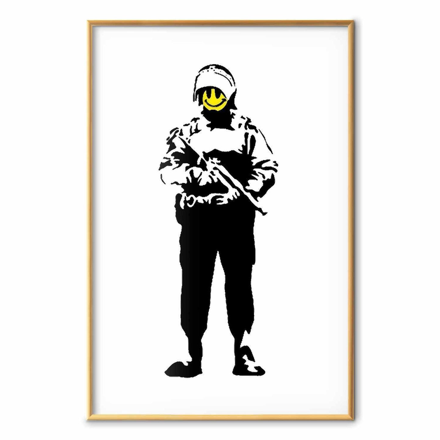 Poster - Smiling Policeman