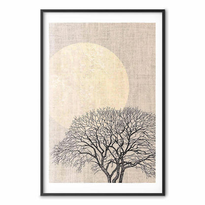 Poster - Morning Full Moon