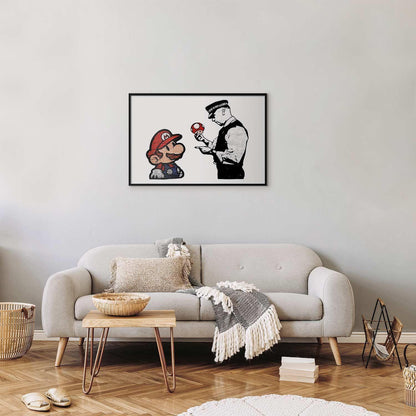 Poster - Banksy: Mushroom Picker Artgeist