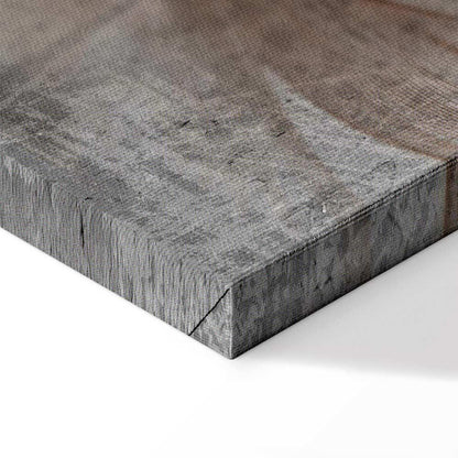 Leinwandbild - Breeze of Beige (1 Part) Wide