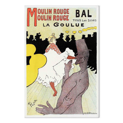 Wandbild XXL - Henri de Toulouse-Lautrec – La Goulue