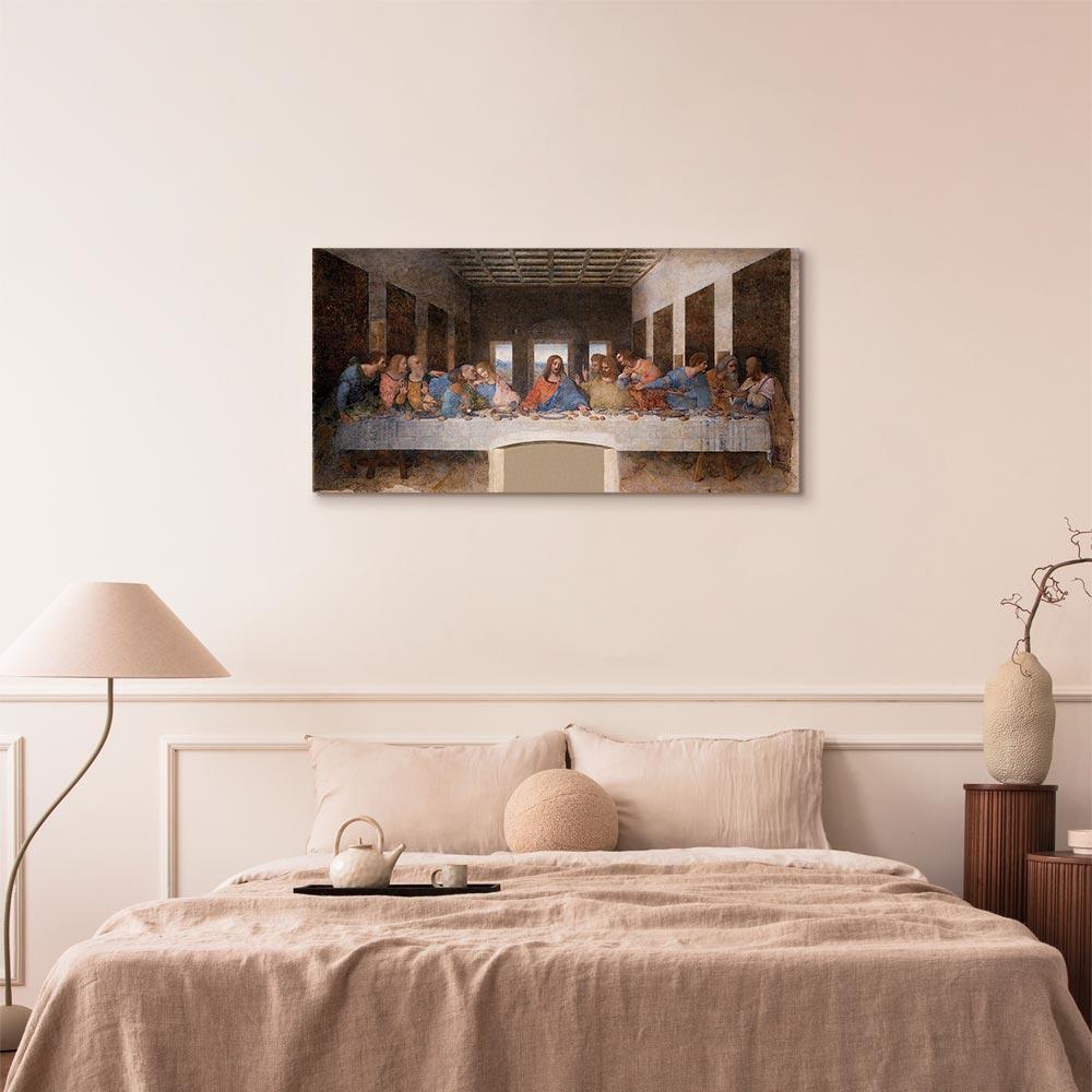 Leinwandbild - Leonardo da Vinci – Last Supper