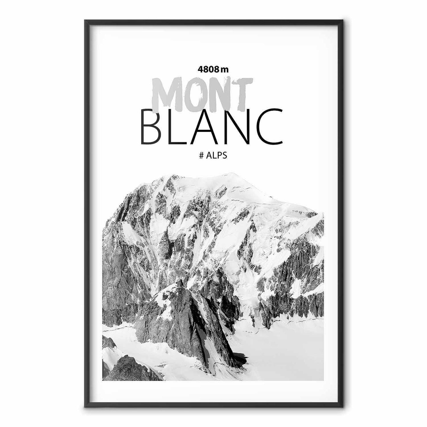 Poster - Mont Blanc