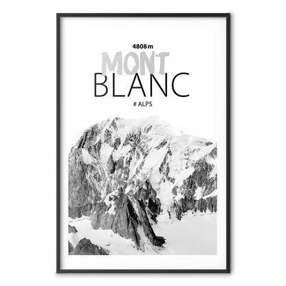 Poster - Mont Blanc