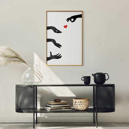 Poster Flick Switch – Pop-Art Design mit Retro-Charme