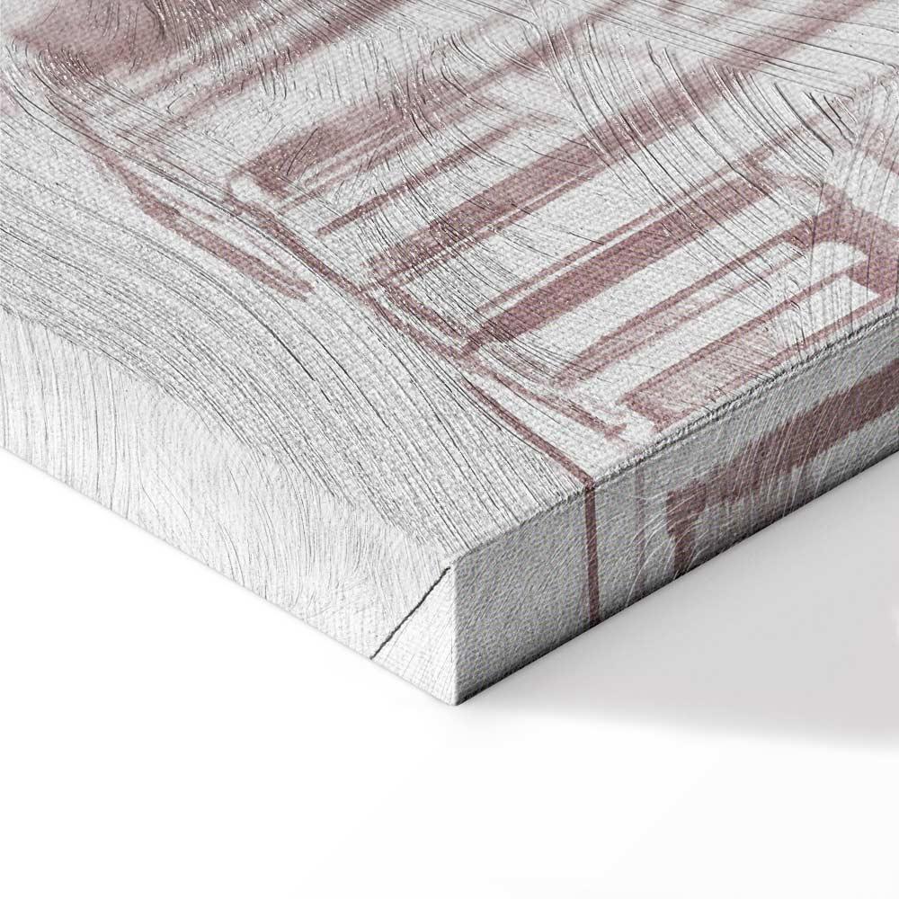 Leinwandbild - Berlin in Watercolours (1 Part) Vertical