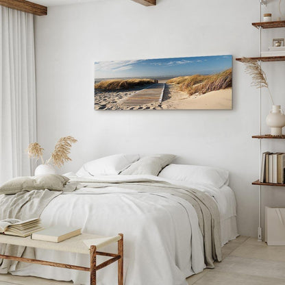 Leinwandbild - Wild Beach