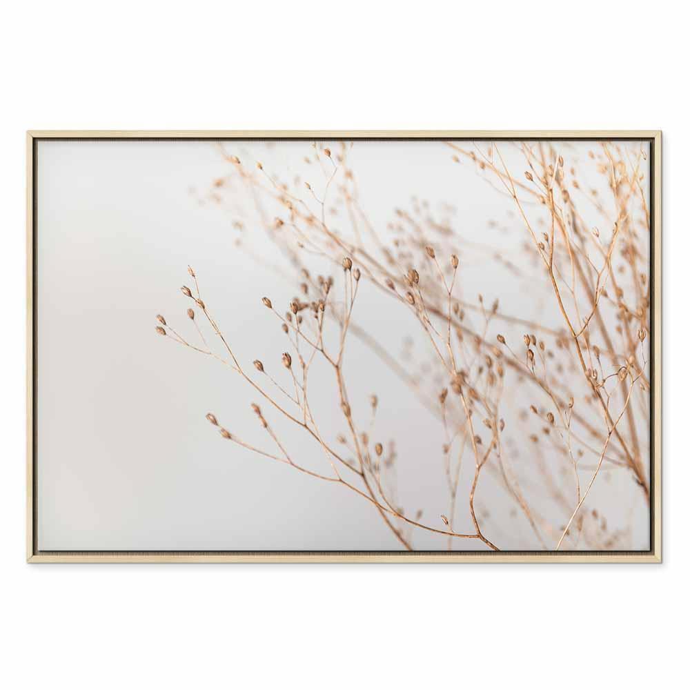 Leinwandbild - Minimalist Twig (1 Part) Wide