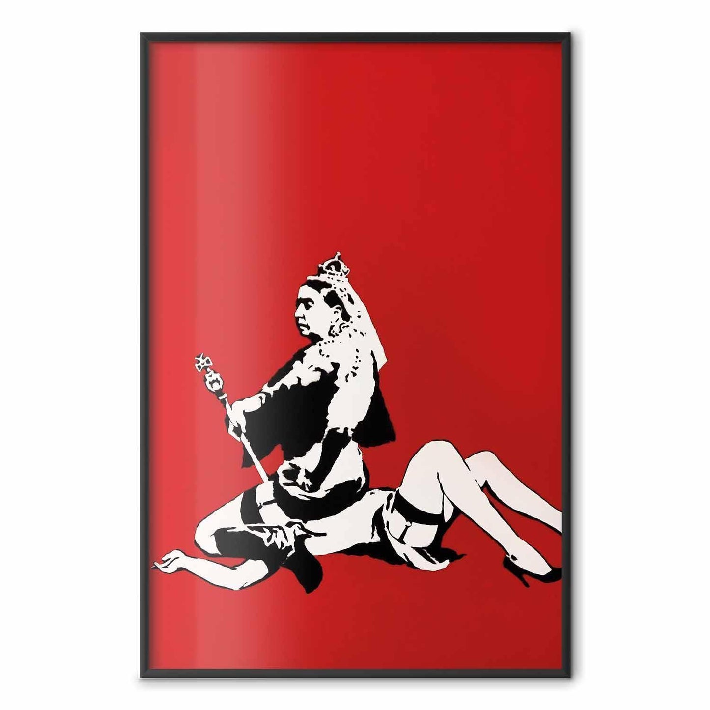 Poster - Banksy: Queen Victoria