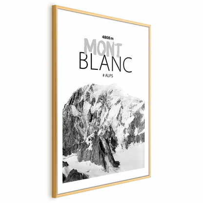 Poster - Mont Blanc