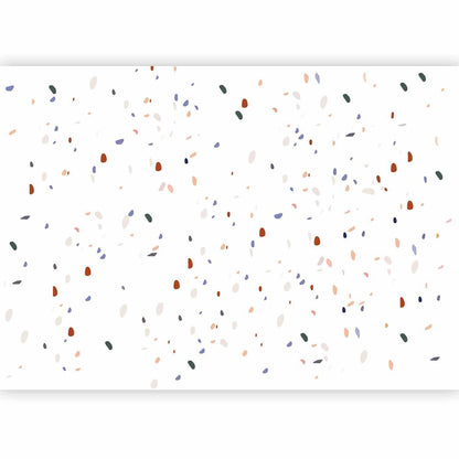 Fototapete - Classic Terrazzo on White Background Artgeist